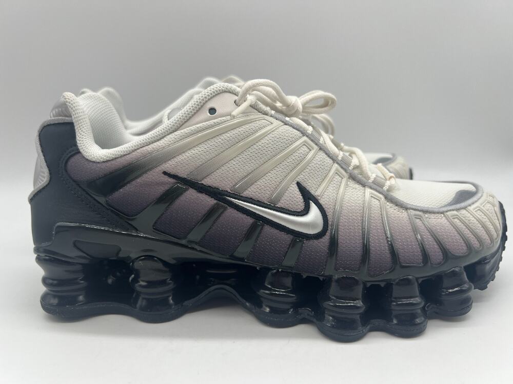 Nike Shox TL Off Noir Metallic Silver IB7705-001 Women Size 7.5 New